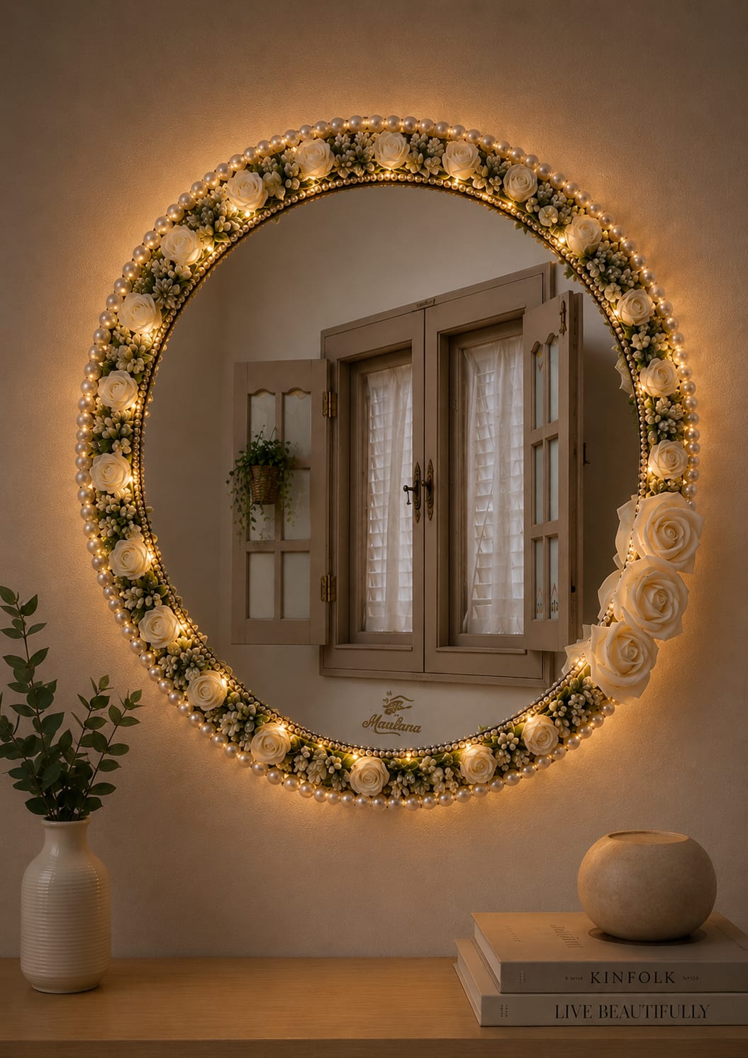 Violet Pearl Mirror