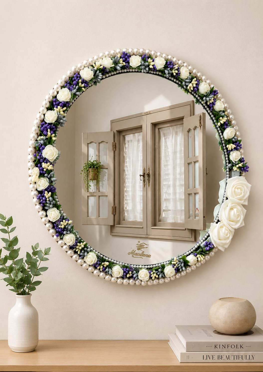 Violet Pearl Mirror