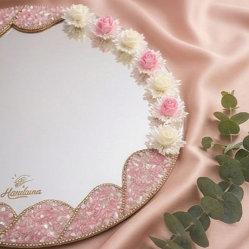 🌸Rose Quartz Mirror✨